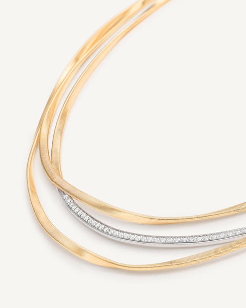 NECKLACE MARRAKECH IN GOLD AND DIAMONDS