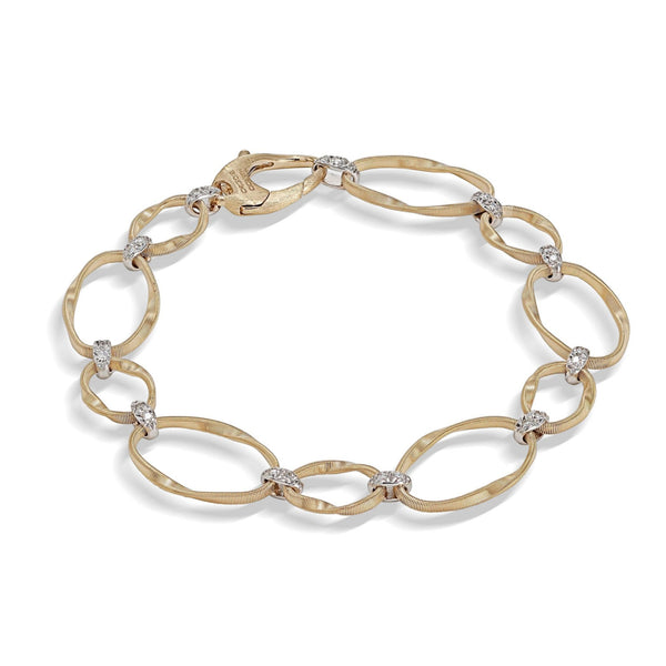 BRACELET IN GOLD AND DIAMONDS