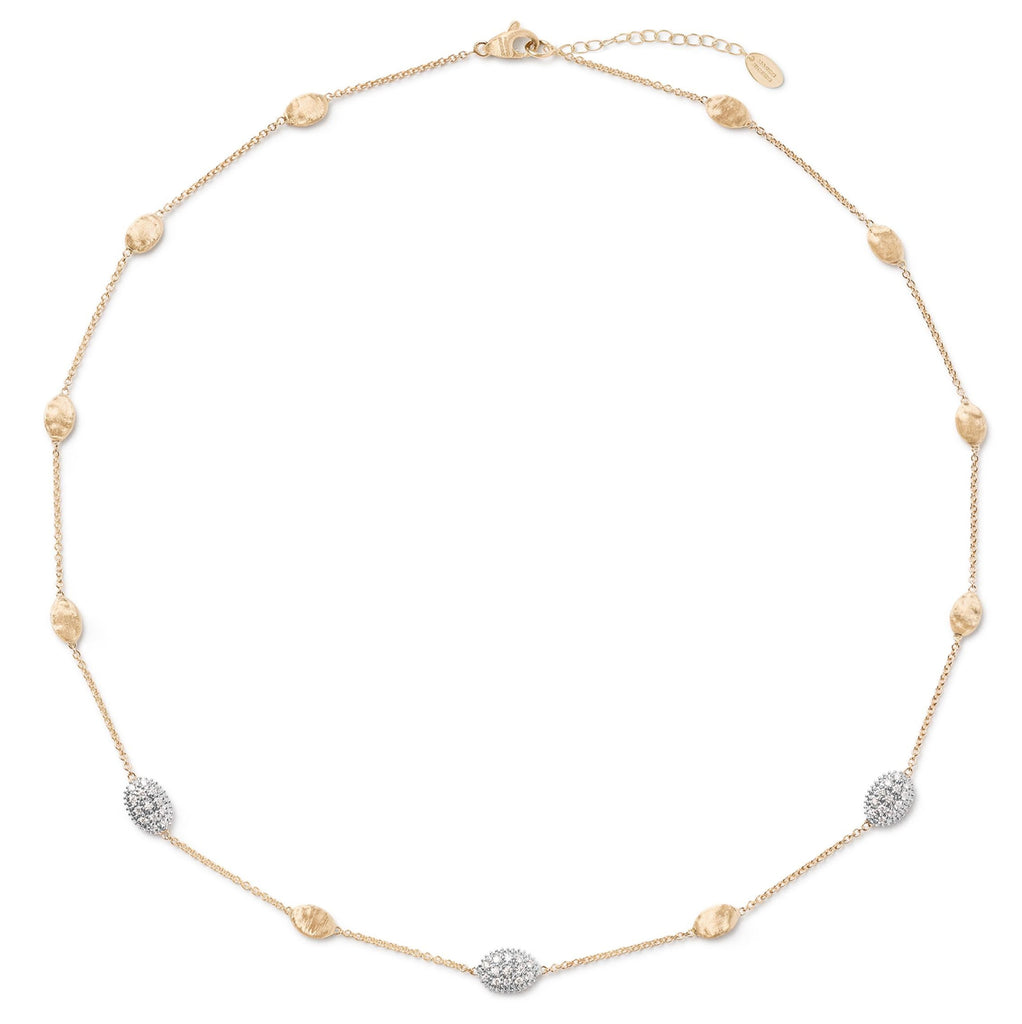 NECKLACE SIVIGLIA IN GOLD WITH DIAMONDS