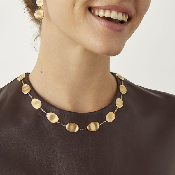 NECKLACE LUNARIA IN GOLD