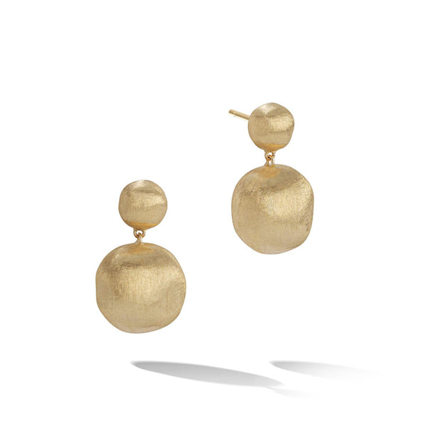 EARRINGS AFRICA IN GOLD
