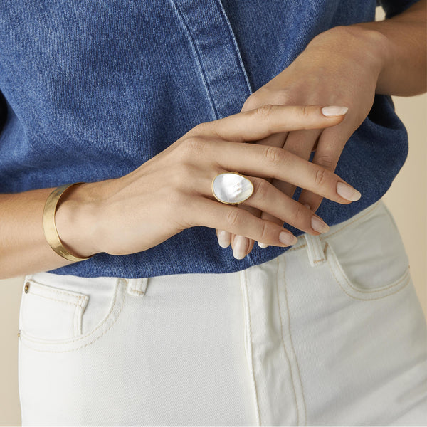 BRACELET LUNARIA IN GOLD
