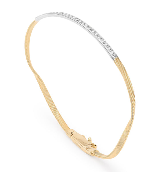 BRACELET MARRAKECH IN GOLD AND DIAMONDS