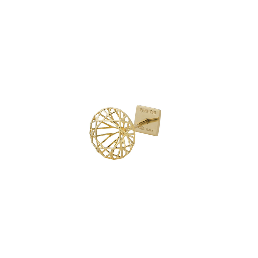 SINGLE EARRING INK IN GOLD