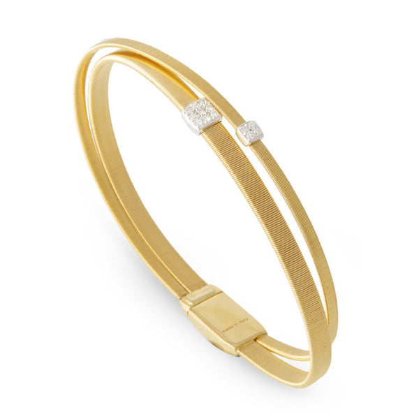 BRACELET MASAI IN GOLD AND DIAMONDS