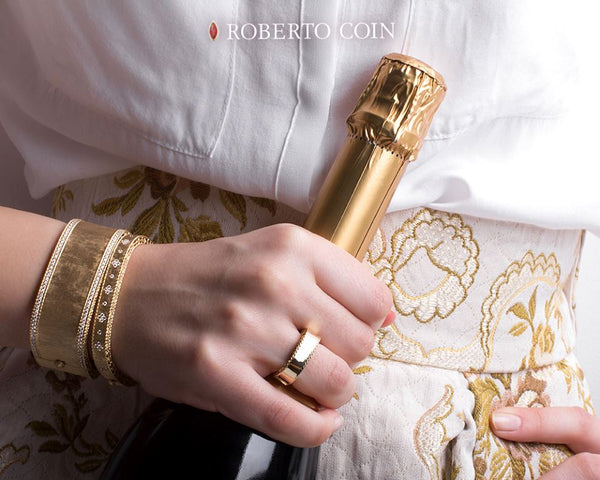 BRACELET PRINCESS IN GOLD WITH DIAMONDS