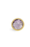 EARRINGS JAIPUR IN GOLD WITH  AMETHYST