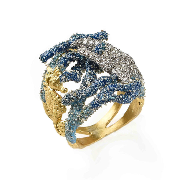 RING IN SILVER WITH ZIRCONS