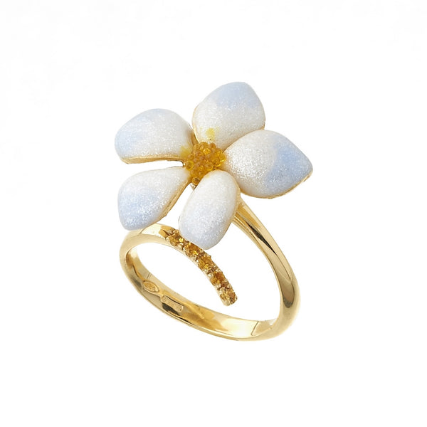 RING IN SILVER WITH ZIRCONS