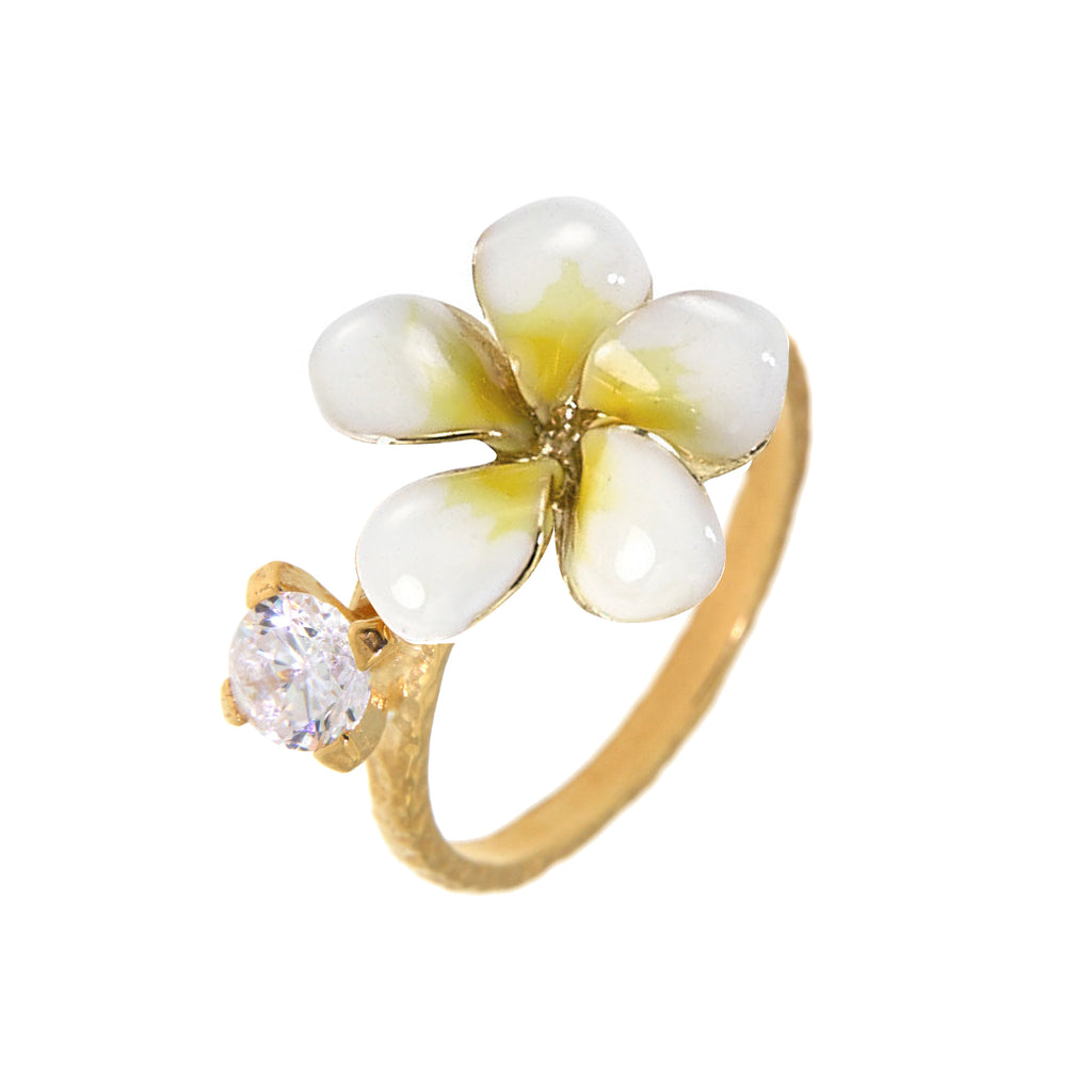 RING IN SILVER WITH ZIRCONS