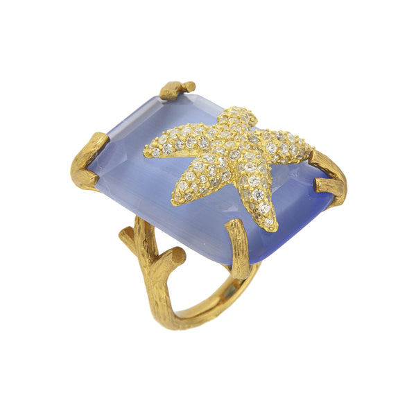 RING IN SILVER WITH ZIRCONS