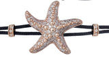 BRACELET WITH STARFISH IN GOLD AND DIAMONDS