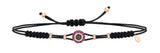 BRACELET WITH EVIL EYE IN GOLD WITH RUBIES