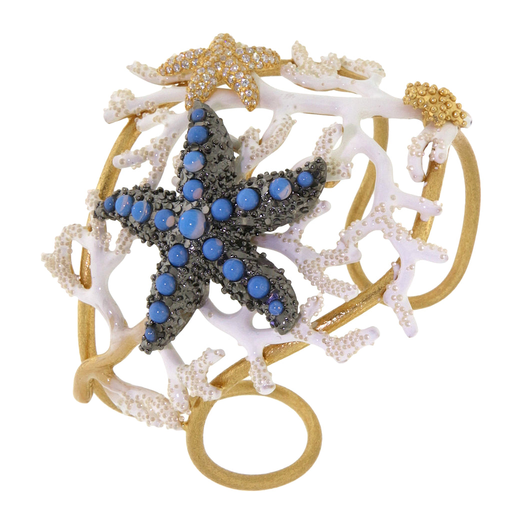 BRACELET IN SILVER WITH OPALS