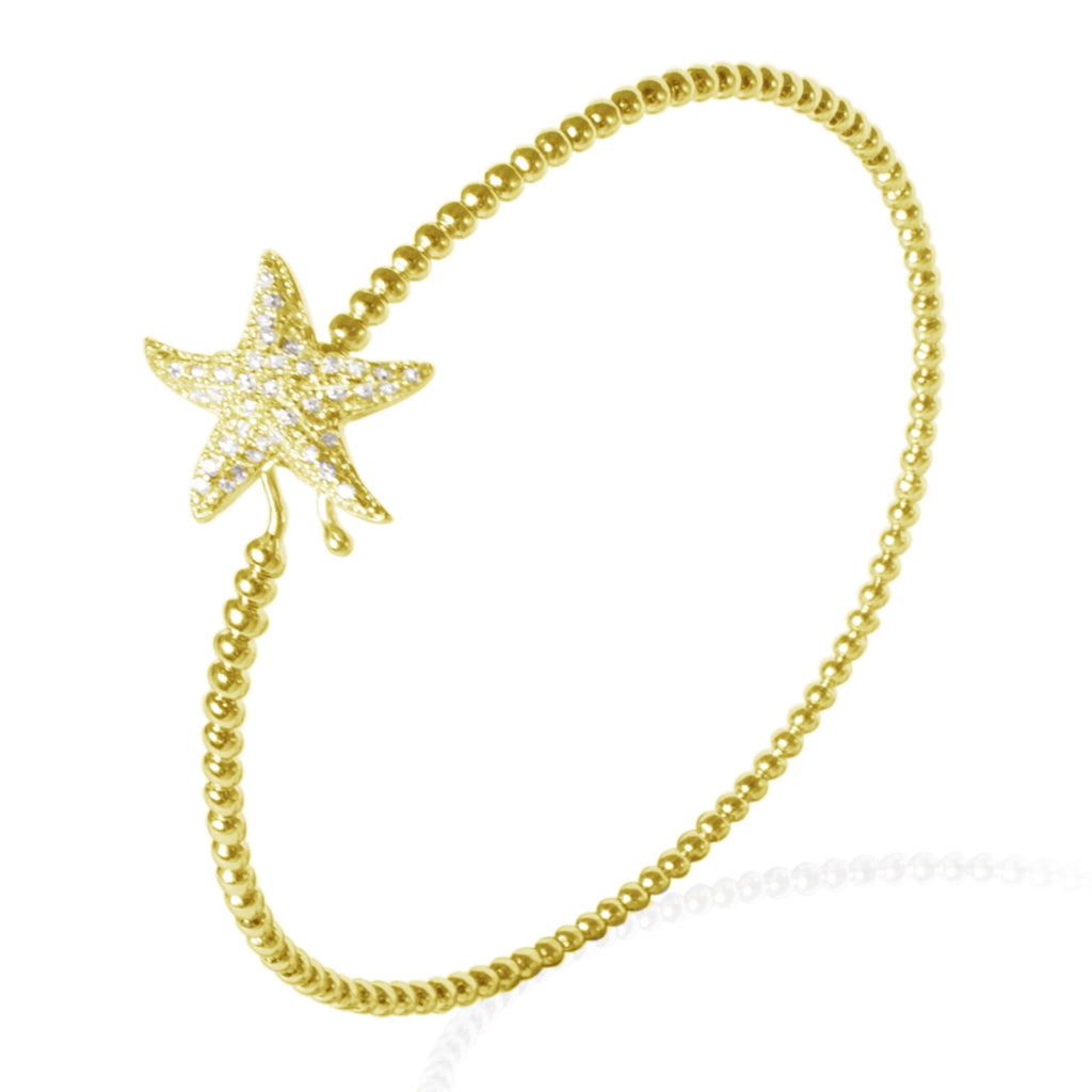 BRACELET IN SILVER WITH ZIRCONS
