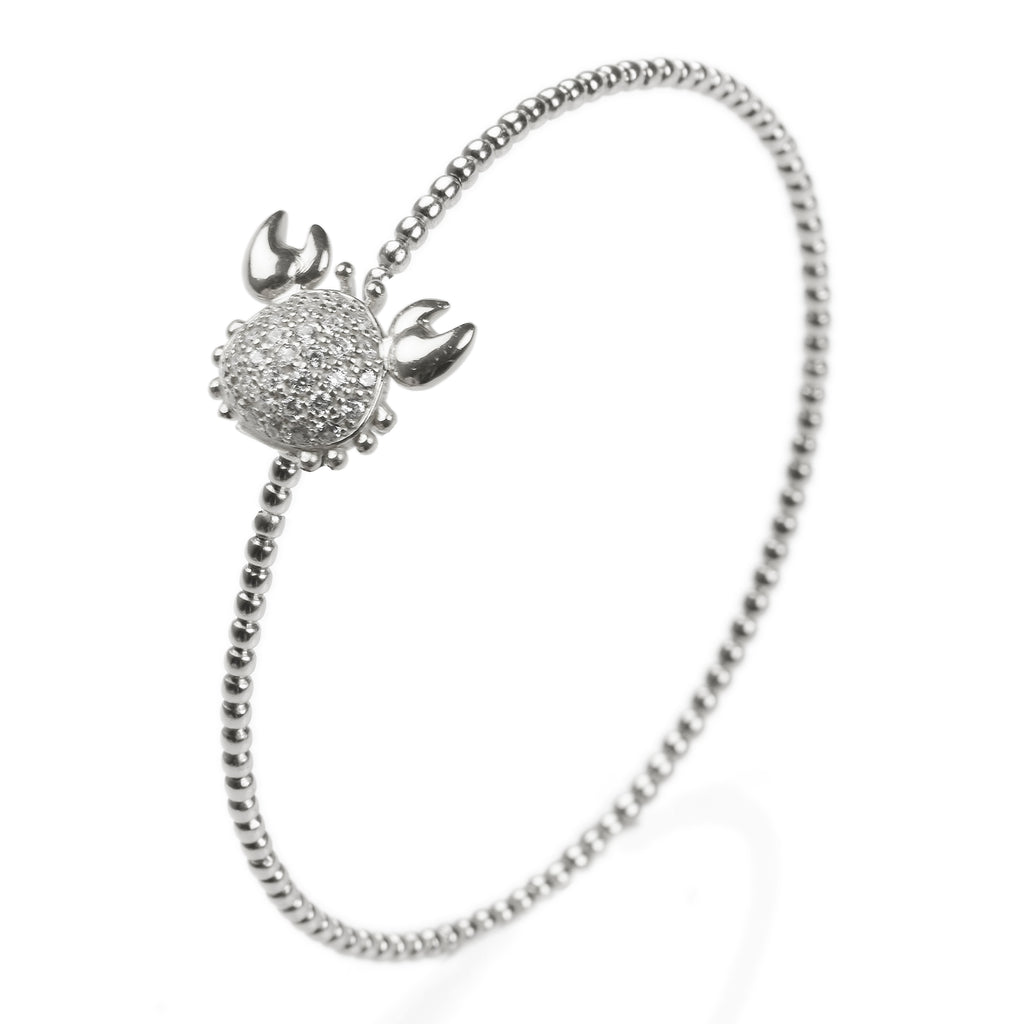 BRACELET IN SILVER WITH ZIRCONS