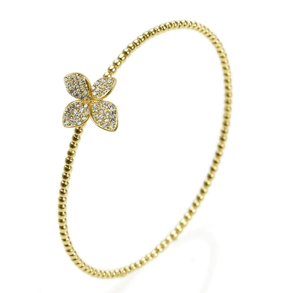 BRACELET IN SILVER WITH ZIRCONS