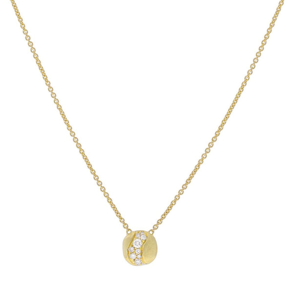 NECKLACE AFRICA IN GOLD AND DIAMONDS