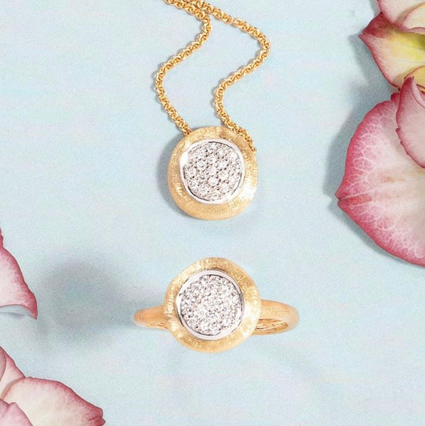 NECKLACE DELICATI IN GOLD AND DIAMONDS