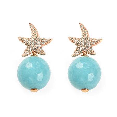 EARRINGS IN SILVER WITH PEARLS
