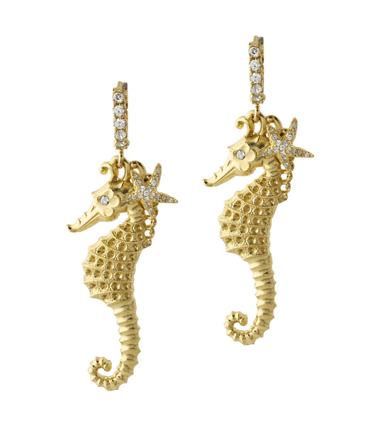 EARRINGS IN SILVER WITH ZIRCONS