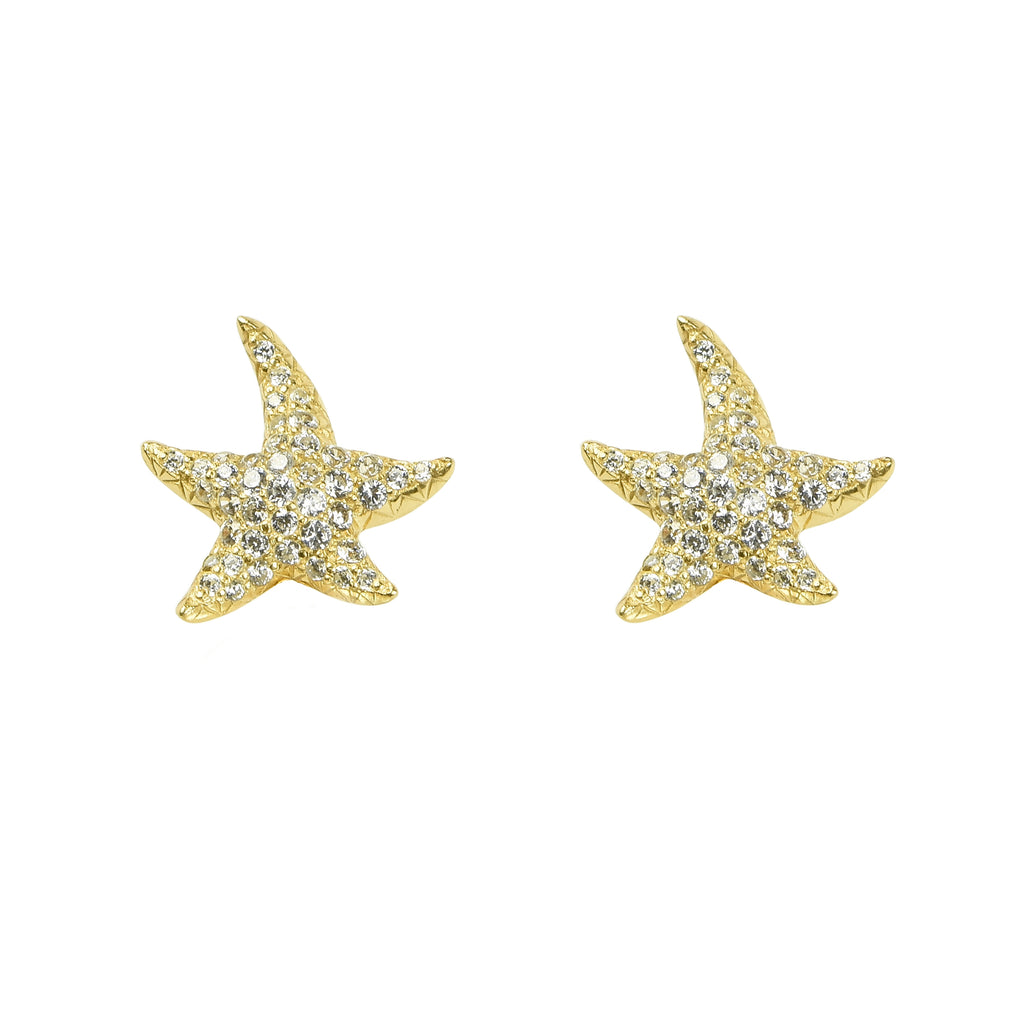 EARRINGS IN SILVER WITH ZIRCONS