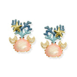 EARRINGS IN SILVER WITH ZIRCONS