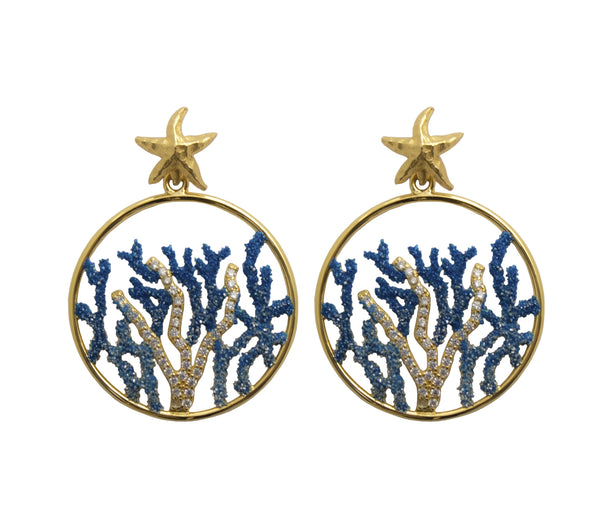 EARRINGS IN SILVER WITH ZIRCONS