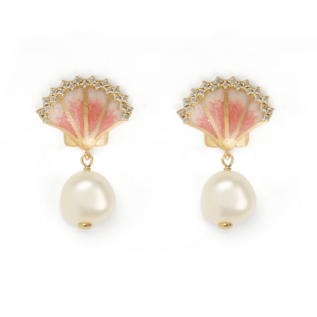 EARRINGS IN SILVER WITH PEARLS