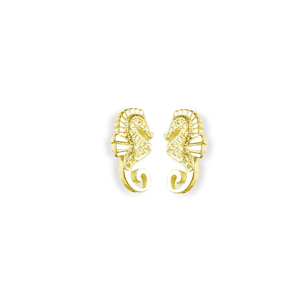 EARRINGS IN SILVER WITH ZIRCONS