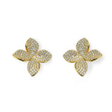 EARRINGS IN SILVER WITH ZIRCONS