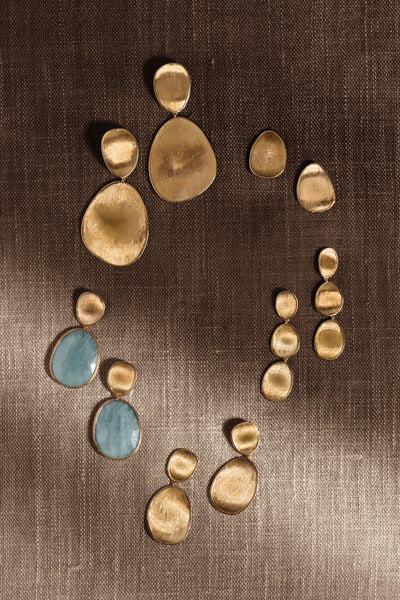 EARRINGS LUNARIA IN GOLD