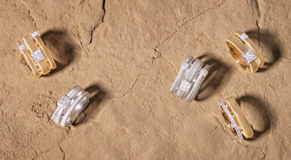 RING MASAI IN GOLD AND DIAMONDS