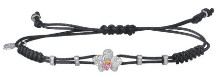 BRACELET WITH EVIL EYE IN GOLD WITH BLUE SAPPHIRES