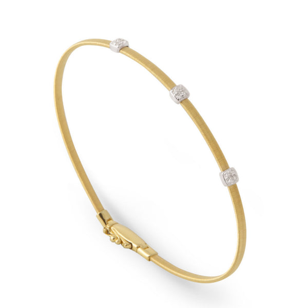 BRACELET MASAI IN GOLD AND DIAMONDS