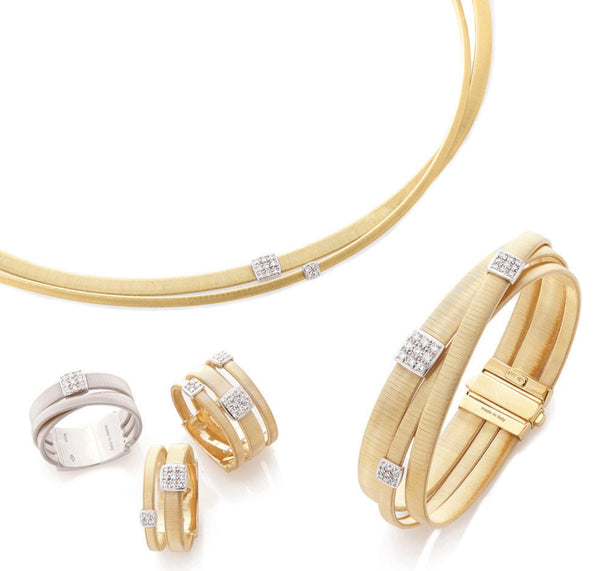 RING MASAI IN GOLD AND DIAMONDS