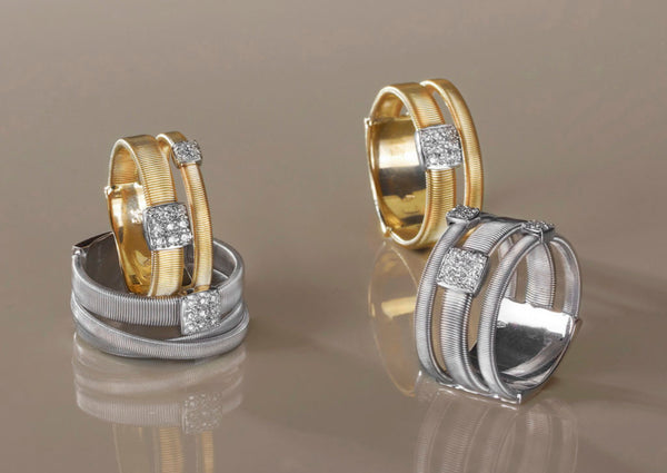 RING MASAI IN GOLD AND DIAMONDS