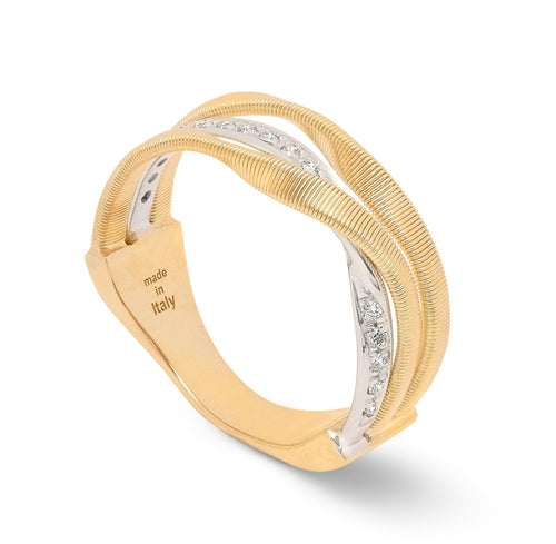 RING MARRAKECH IN GOLD AND DIAMONDS