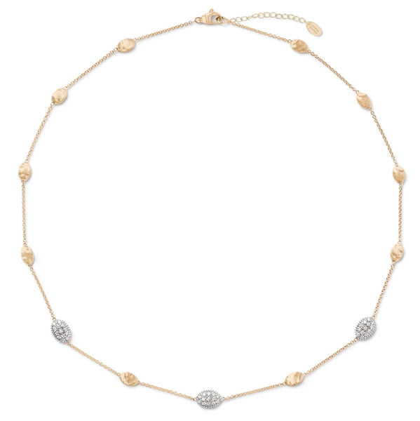 NECKLACE SIVIGLIA IN GOLD WITH DIAMONDS