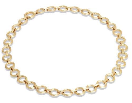 NECKLACE JAIPUR LINK IN YELLOW GOLD