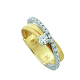 RING IN GOLD AND DIAMONDS