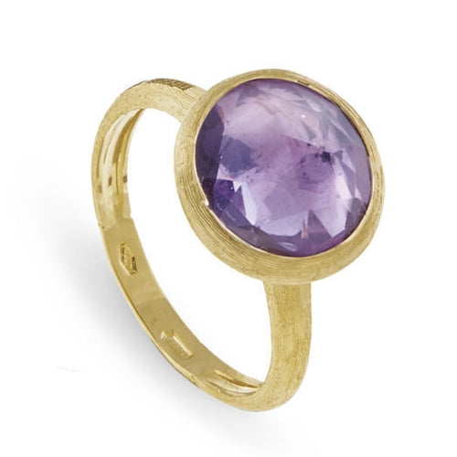RING JAIPUR IN GOLD WITH AMETHYST
