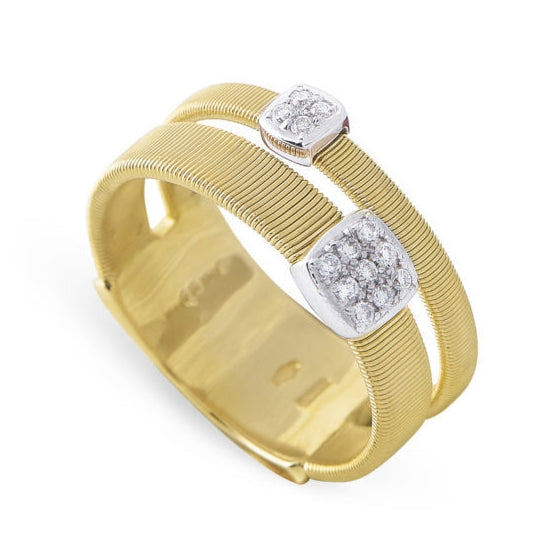 RING MASAI IN GOLD AND DIAMONDS