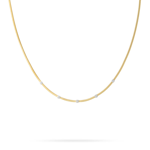 NECKLACE MASAI IN GOLD AND DIAMONDS